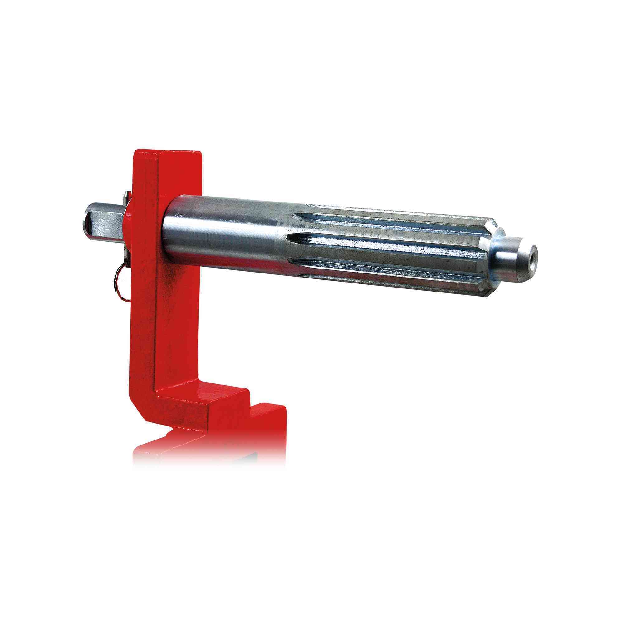 American Forge & Foundry Clutch Jack Adapter — 1.75in. Dia. x 1in. Pilot, Splined Shaft, Model# 3749